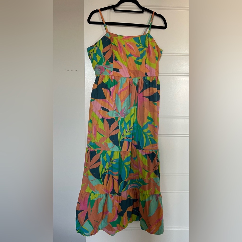 Maxi floral dress